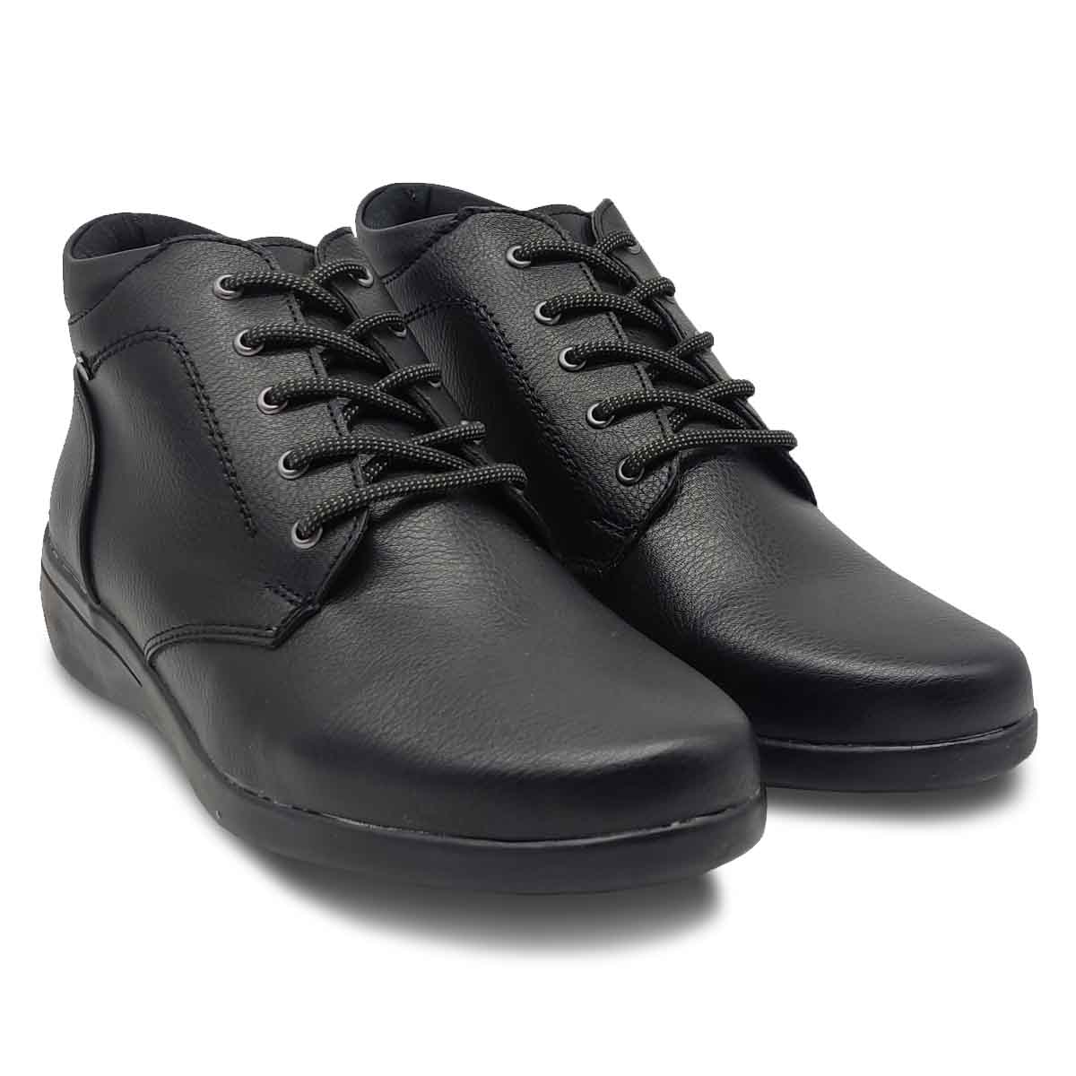 Zapato Botín 9433 Romeo Negro Mujer Casual Confort