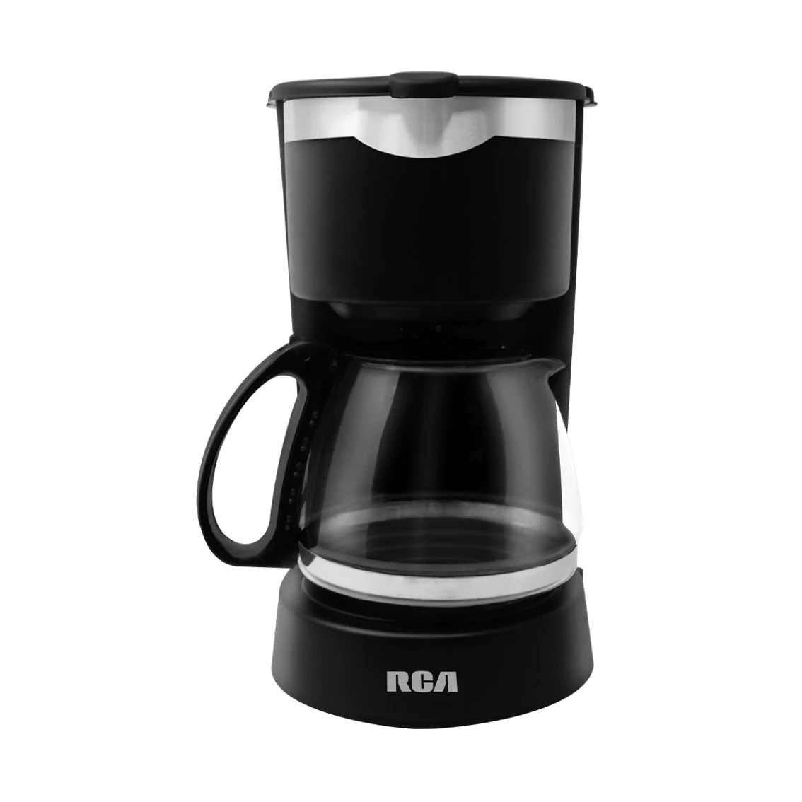 Cafetera Eléctrica RCA Goteo Jarra de Cristal RC-CAF1 Negra.