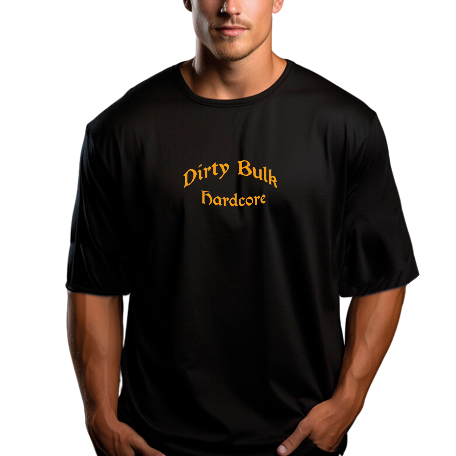 Playera Entrenamiento Dirty Bulk Oso UNISEX Corte Oversize