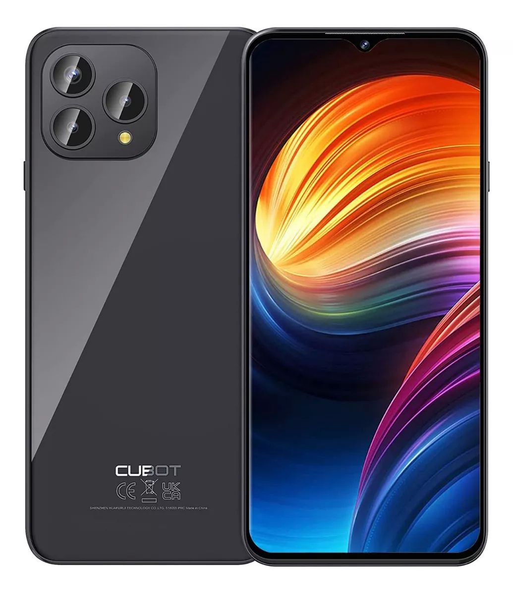 Celular Cubot P80 Dual Sim 256 Gb Global 8 Gb Ram 5200mah Android 13 color NEGRO