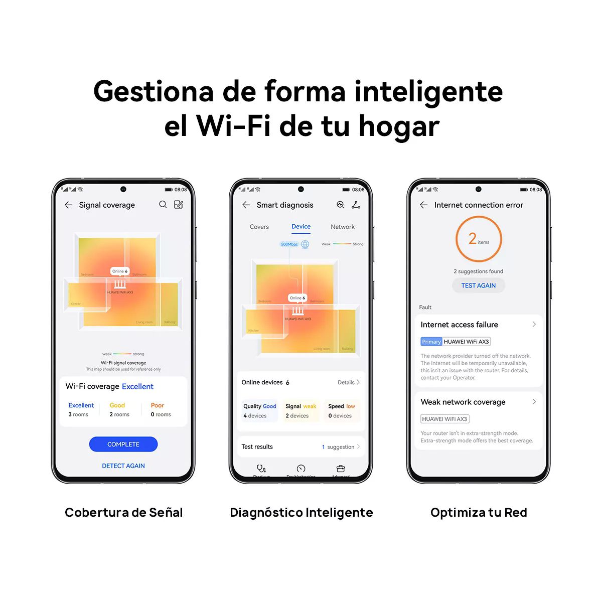 Router Huawei Wifi Ax3 Wi-fi 6 Plus 3000 Mps Blanco.