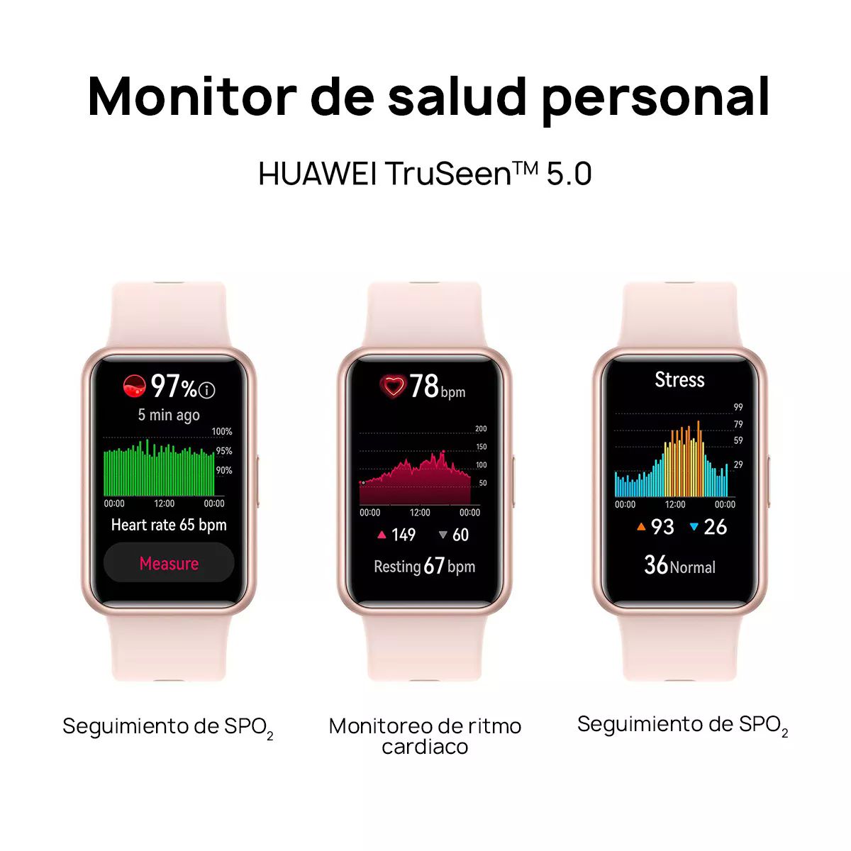 Smartwatch Huawei Watch Fit Special Edition Gps 1.64'' Negro Diseño de la correa Correa de silicon.