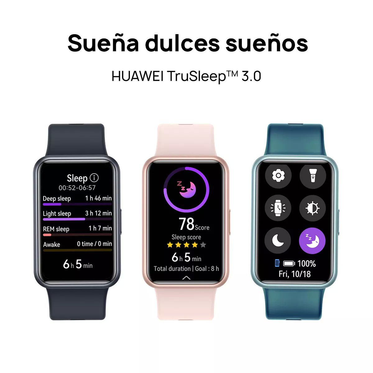 Smartwatch Huawei Watch Fit Special Edition Gps 1.64'' Negro Diseño de la correa Correa de silicon.