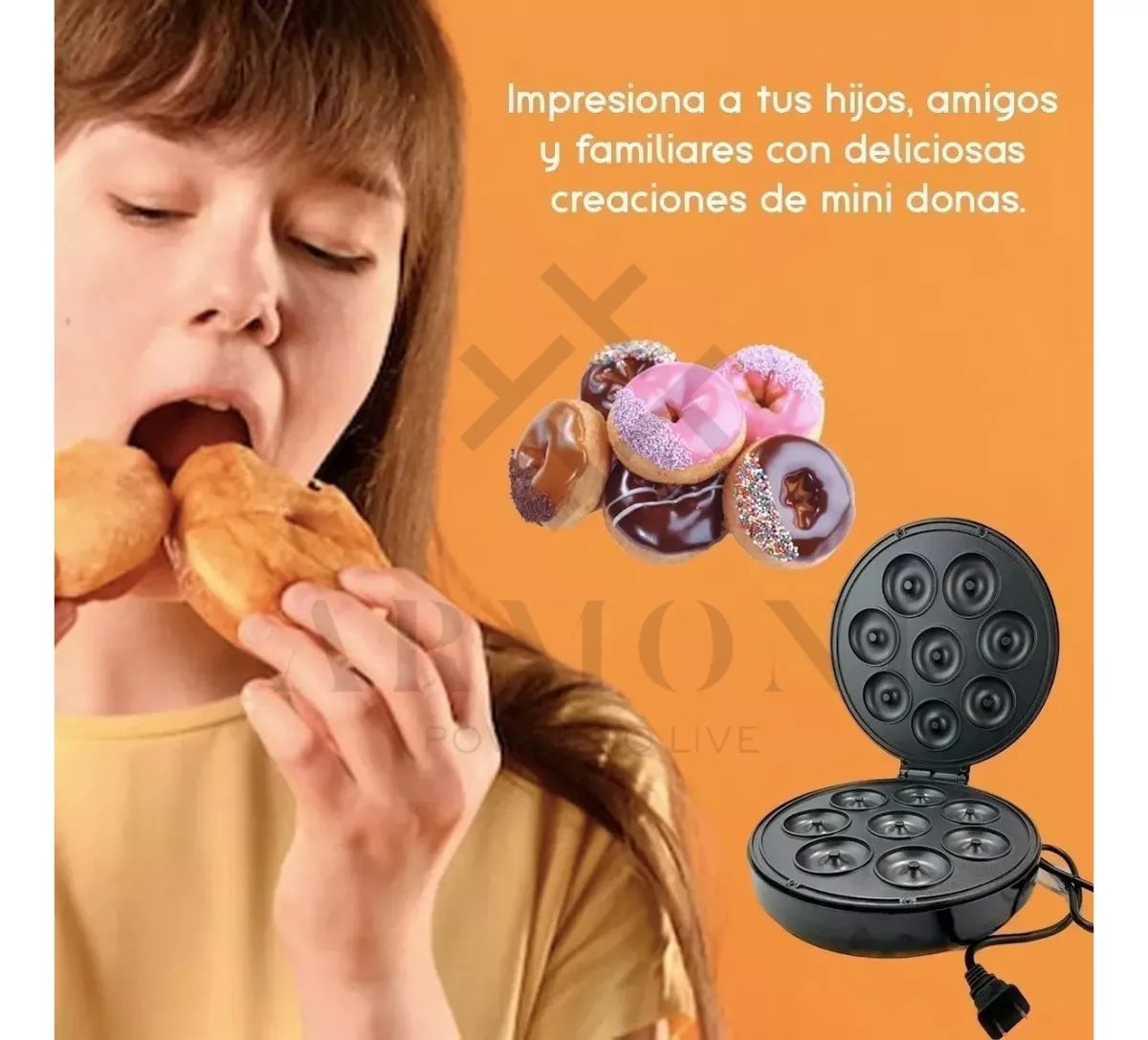 Maquina Para Hacer Donas Cocina Reposteria Antiadherente Y