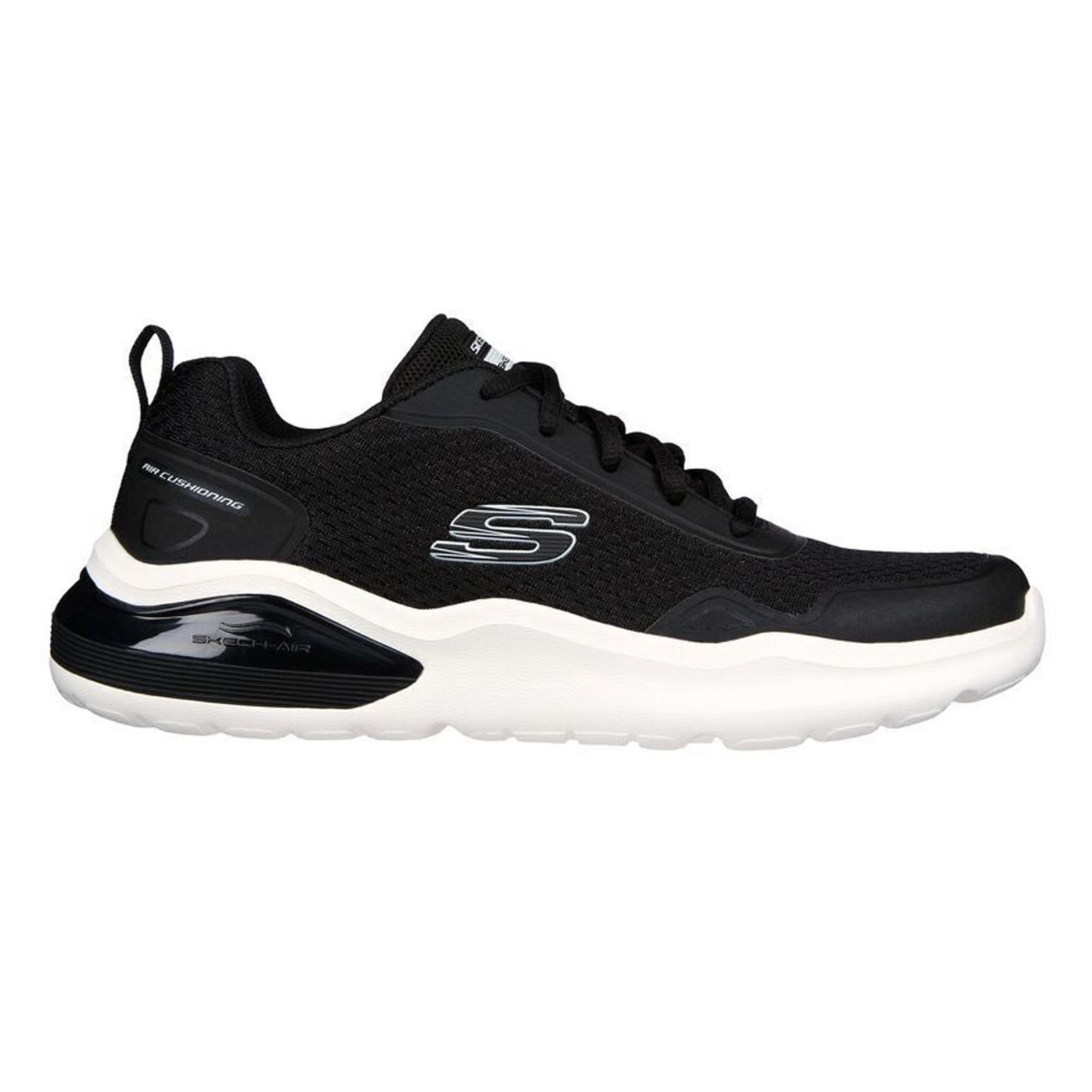Tenis Skechers Air Cushioning - Citro Negro con Blanco Hombre Originales 232562WBKW