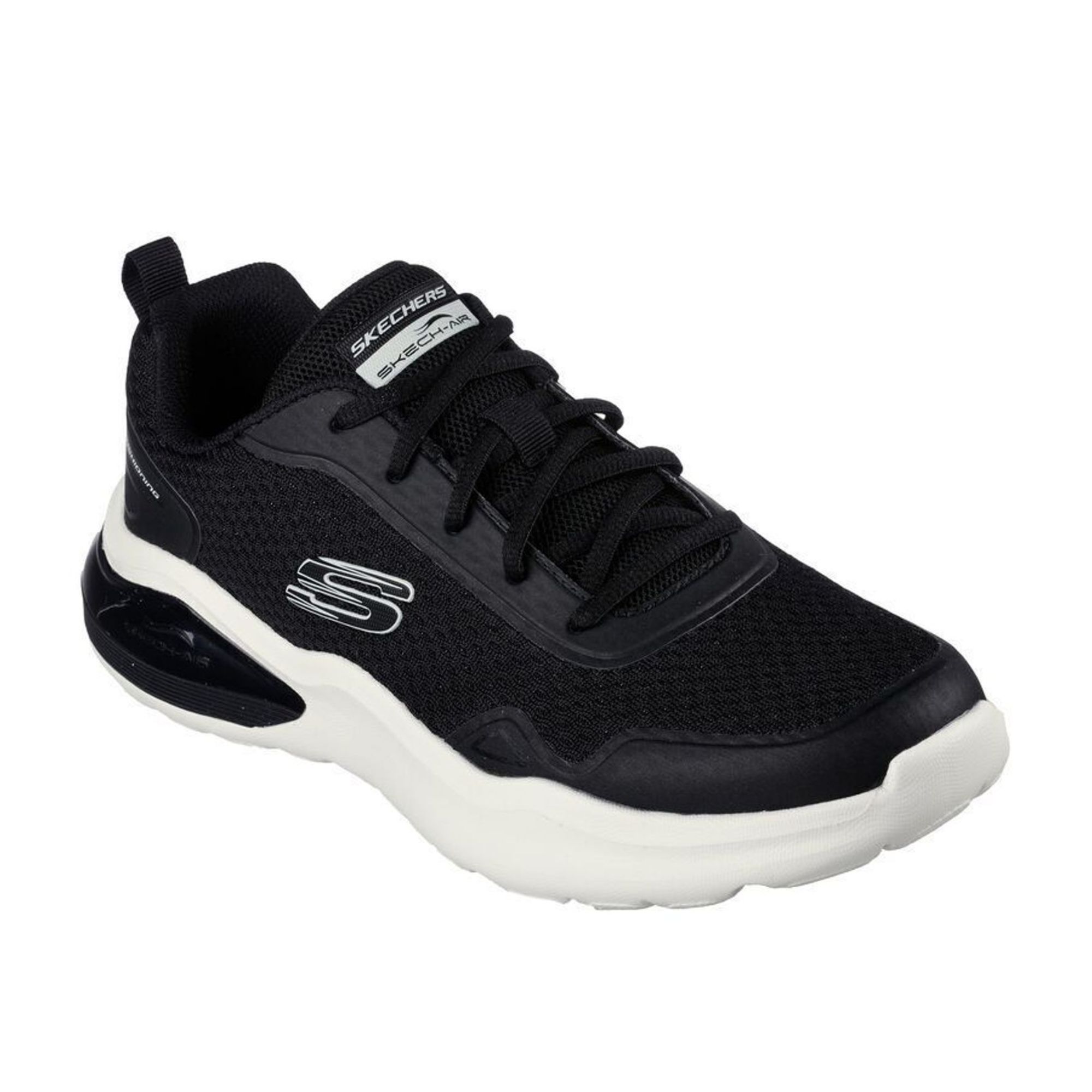Tenis Skechers Air Cushioning - Citro Negro con Blanco Hombre Originales 232562WBKW