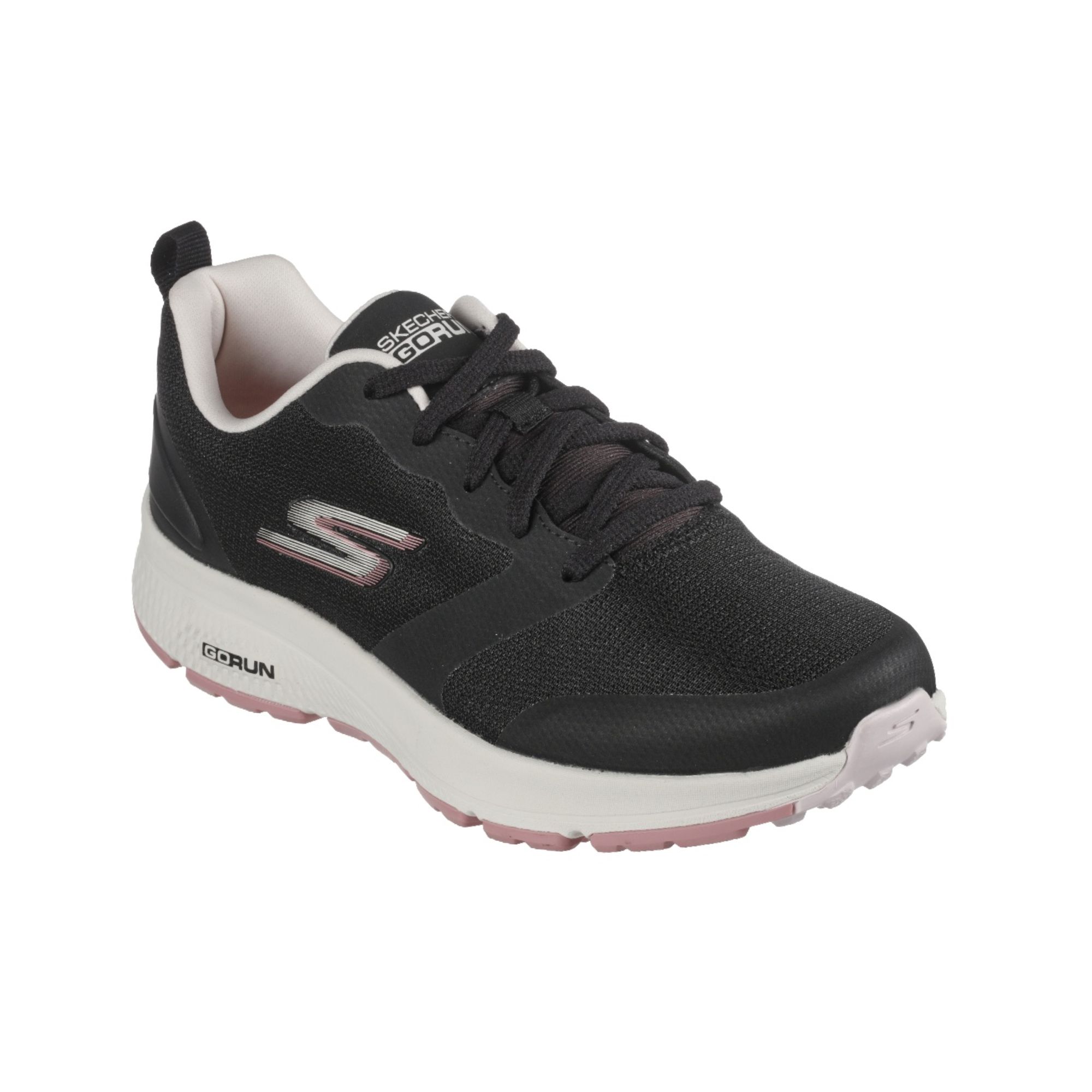 Skechers GO Run Consistent - Tenis de correr para hombre, color negro