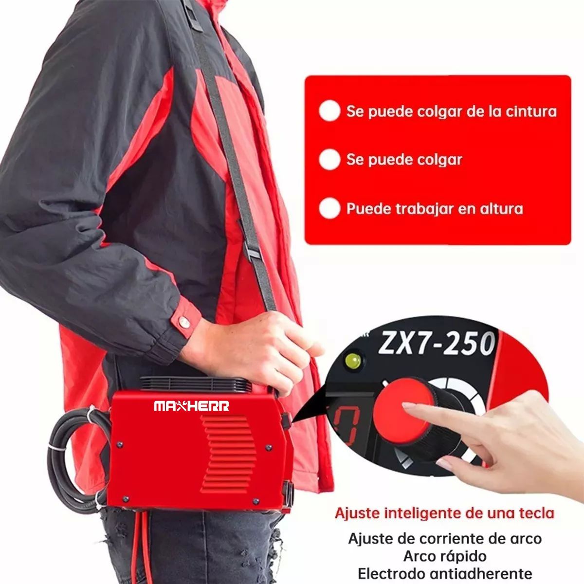 Soldadora Inversor Superiore 110v 250 Amp+accesorios