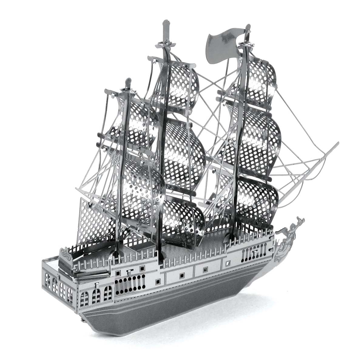 Rompecabezas Metálico 3d Barco Perla Negra