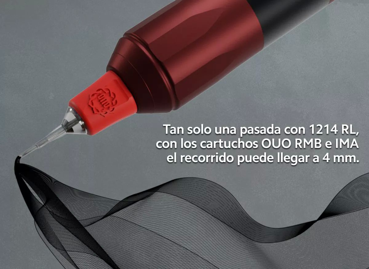 Kit Máquina Rotativa Para Tatuar Inalámbrica Ouo Gt Potente