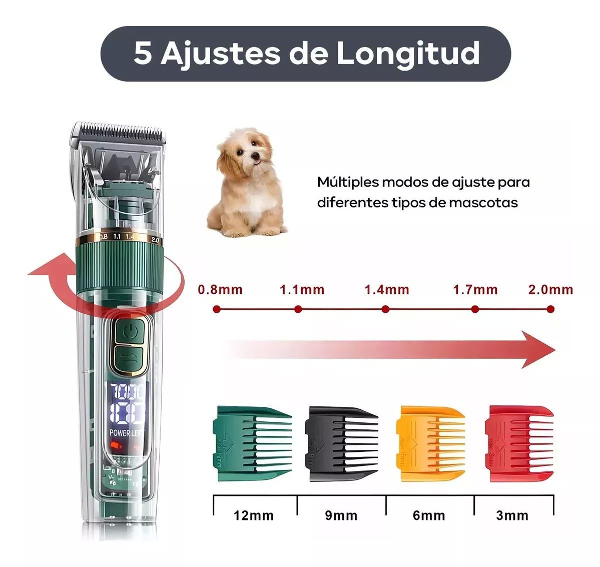 Maquina Para Cortar Pelo Rasuradoras Para Mascotas Y Perros
