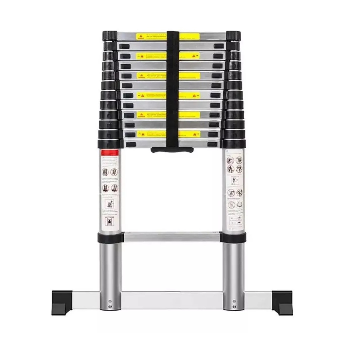 Maranautica : Escaleras Telescópicas Retráctiles de 3 Escalones (88 x 23cm)