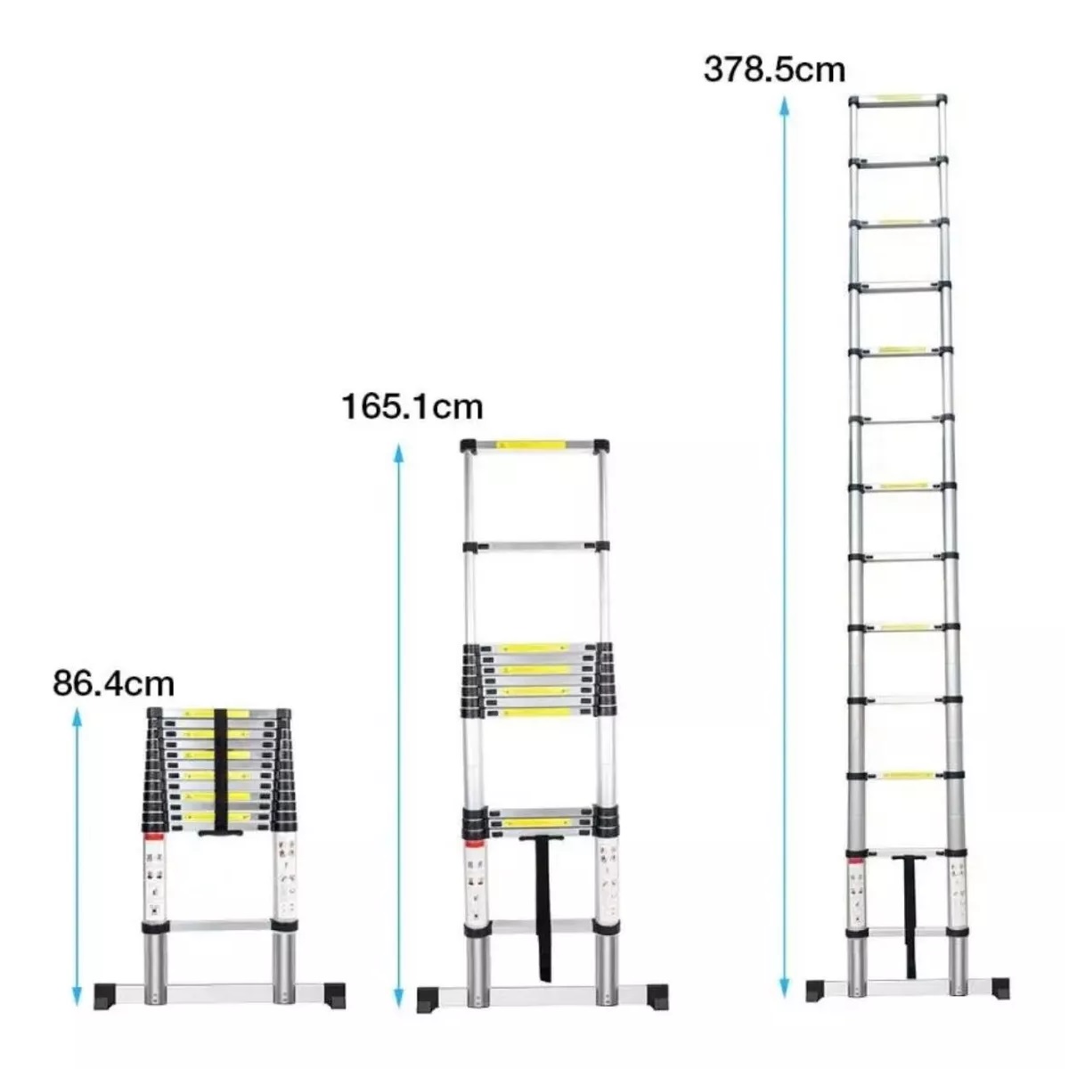 Escalera telescópica 4,8 metros