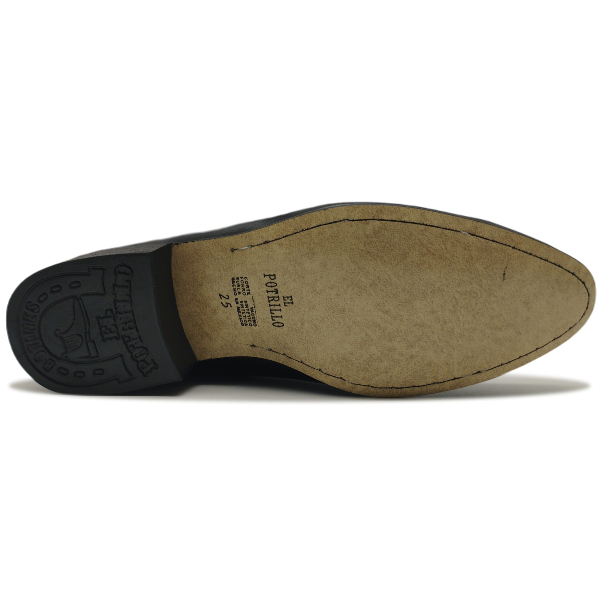  Bota Vaquera en Piel para Caballero Marca El Potrillo 01
