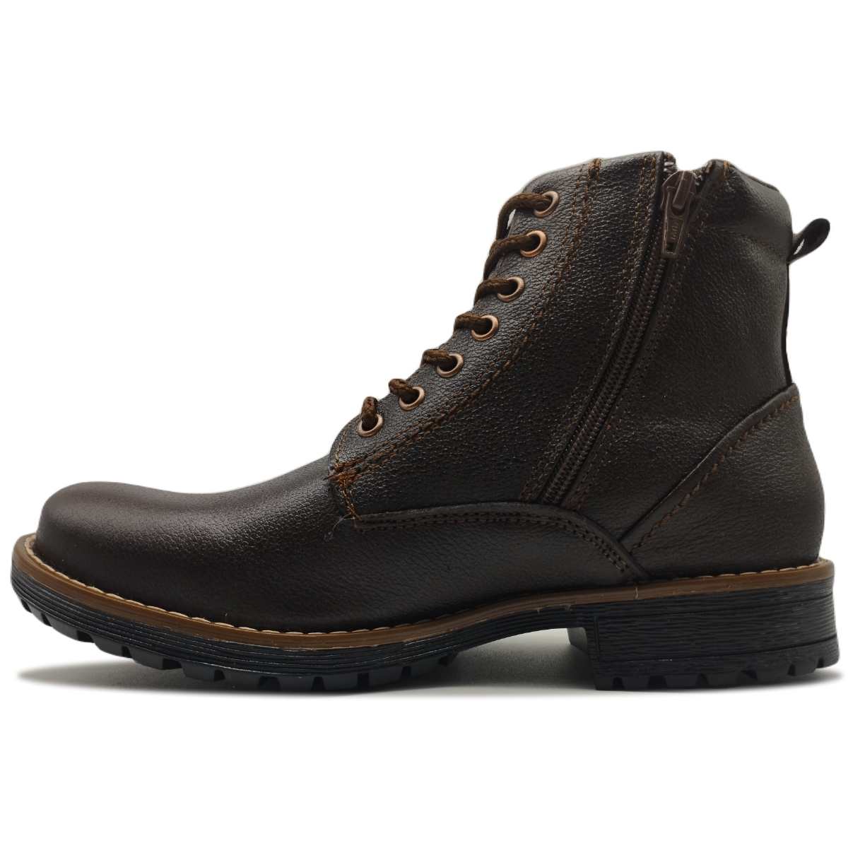 Botas Piel Hombre Casual Urbano Comoda Ligera Trabajo 5013