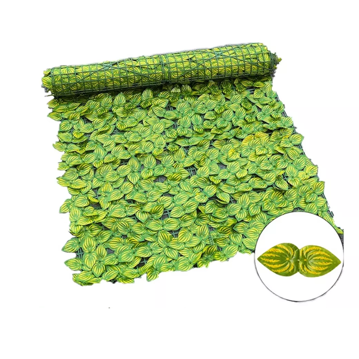 Follaje Rollo Cerca Planta Artificial Jardín Vertical 1m*3m Tipo 4
