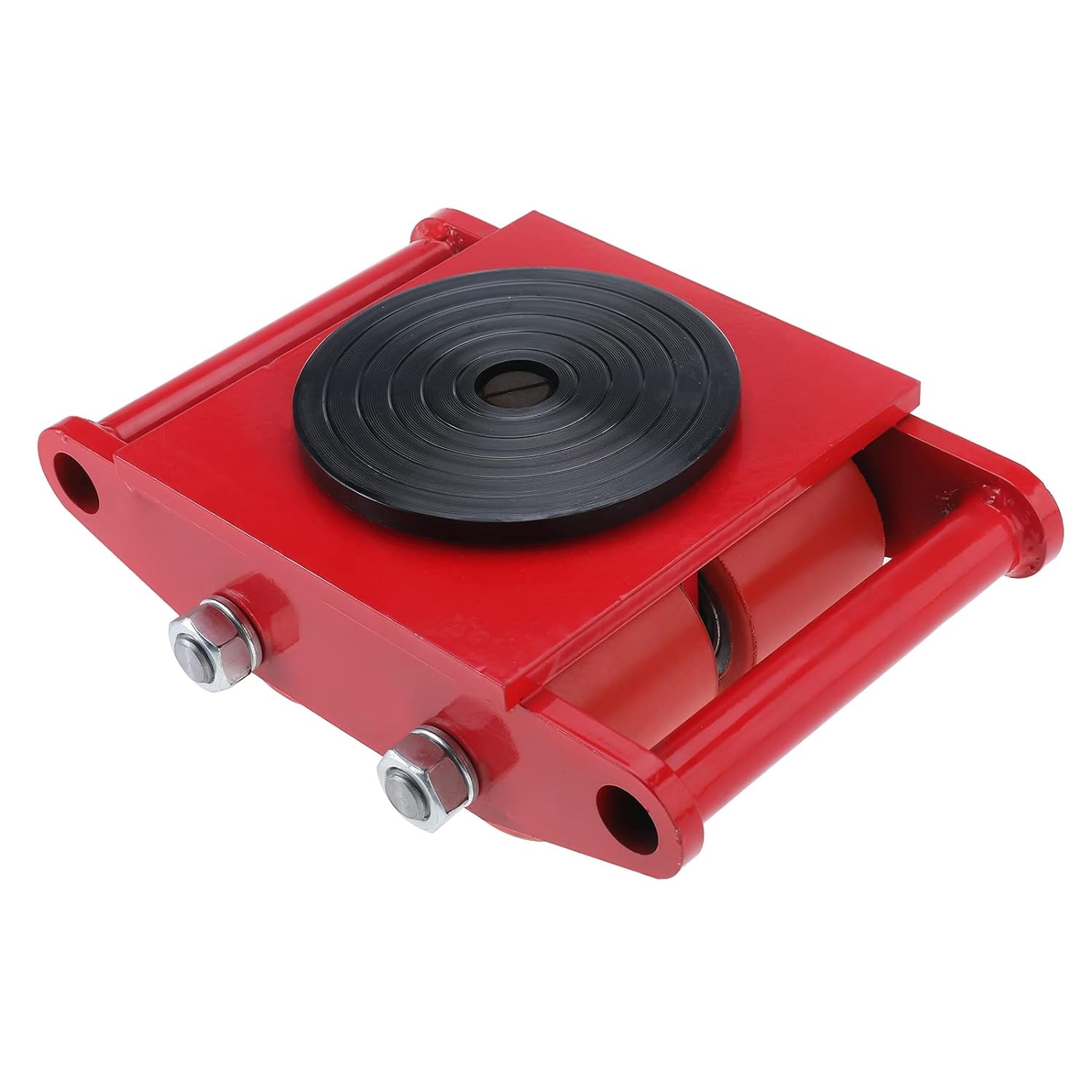 Tortuga Patin Para Mover Carga Pesada 6t Rojo 4 Ruedas