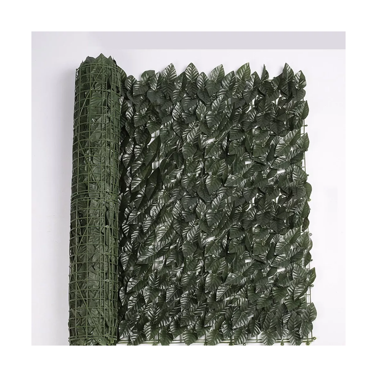 Follaje Rollo Cerca Planta Artificial Jardín Vertical 1m*4m Hojas Perennes