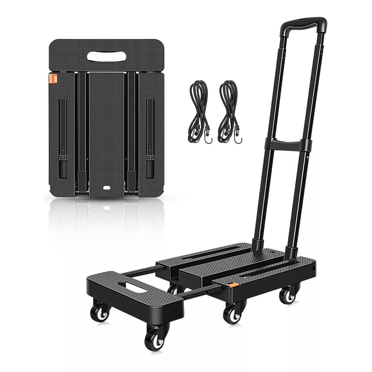 Carrito Plegable De Carga 200kg Portátil Diablitos Plegables