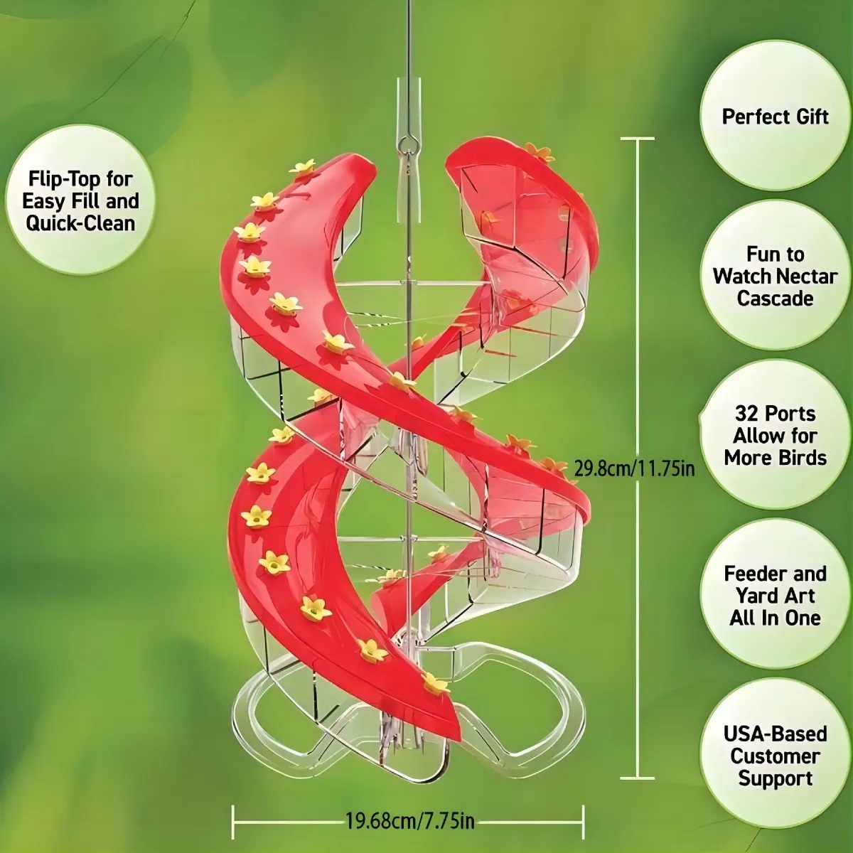 Bebedero Comedero O Alimentador Colibrí