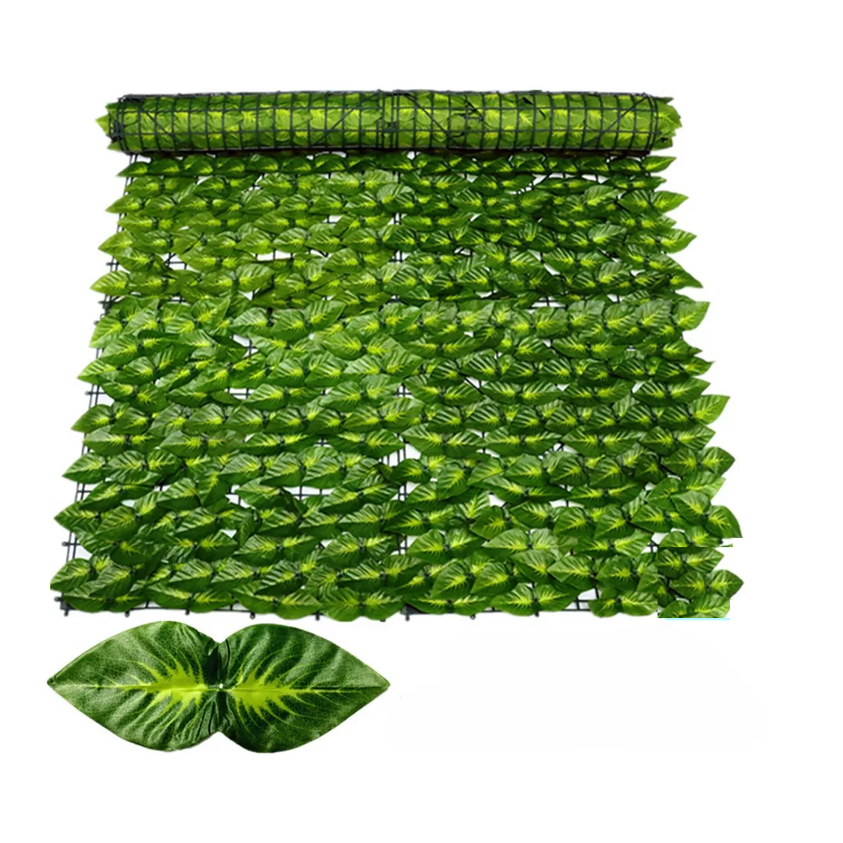 Follaje Rollo Muro Verde Plantas Artificial 100x300cm
