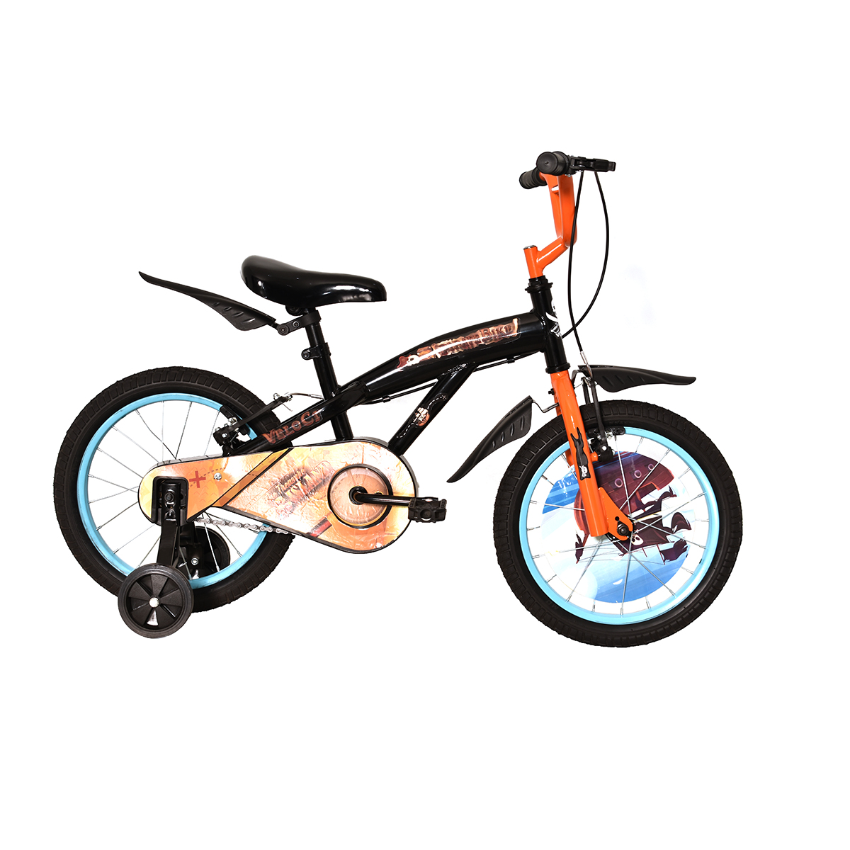Bicicleta Veloci Pirata Bike R16 Negro BMX.