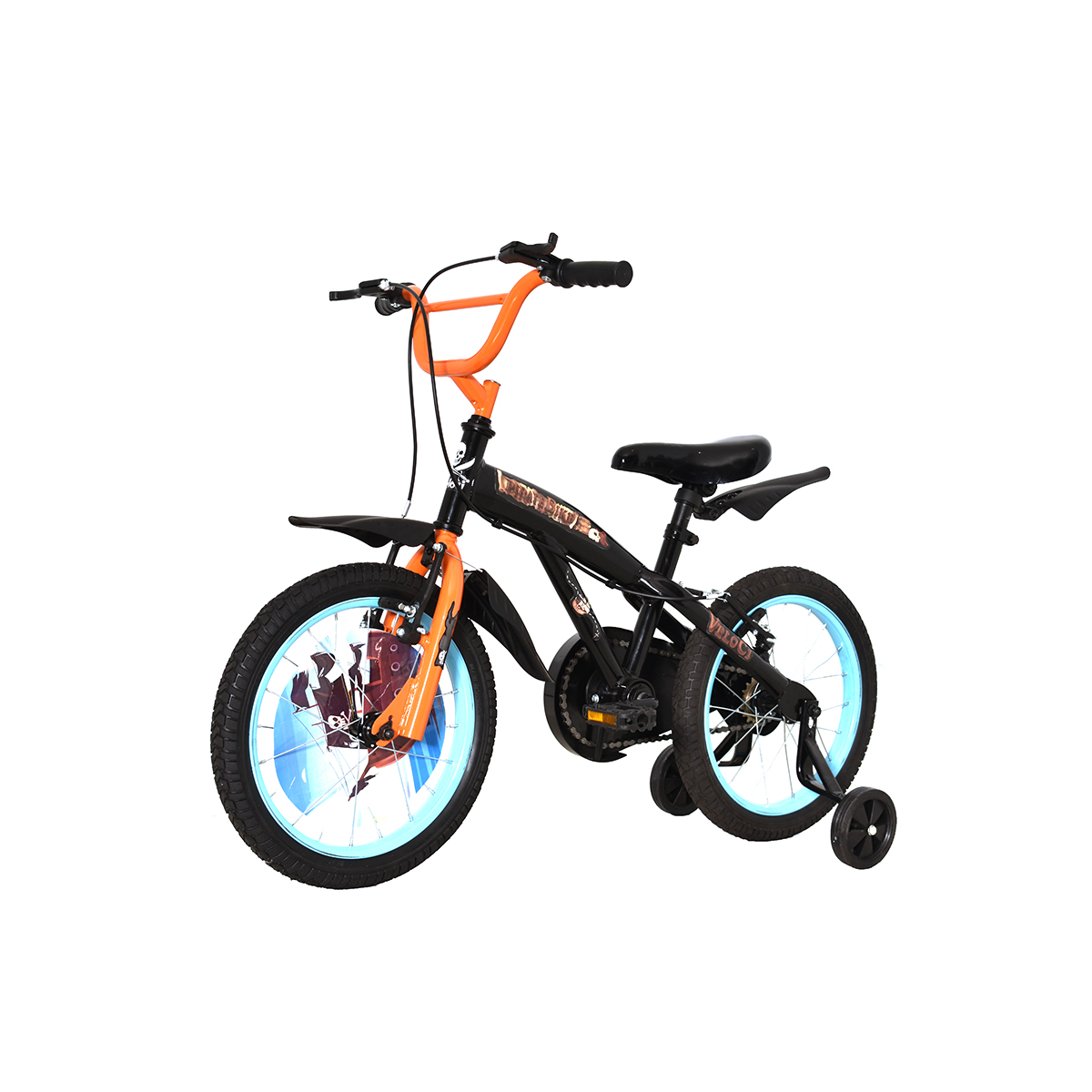 Bicicleta Veloci Pirata Bike R16 Negro BMX.
