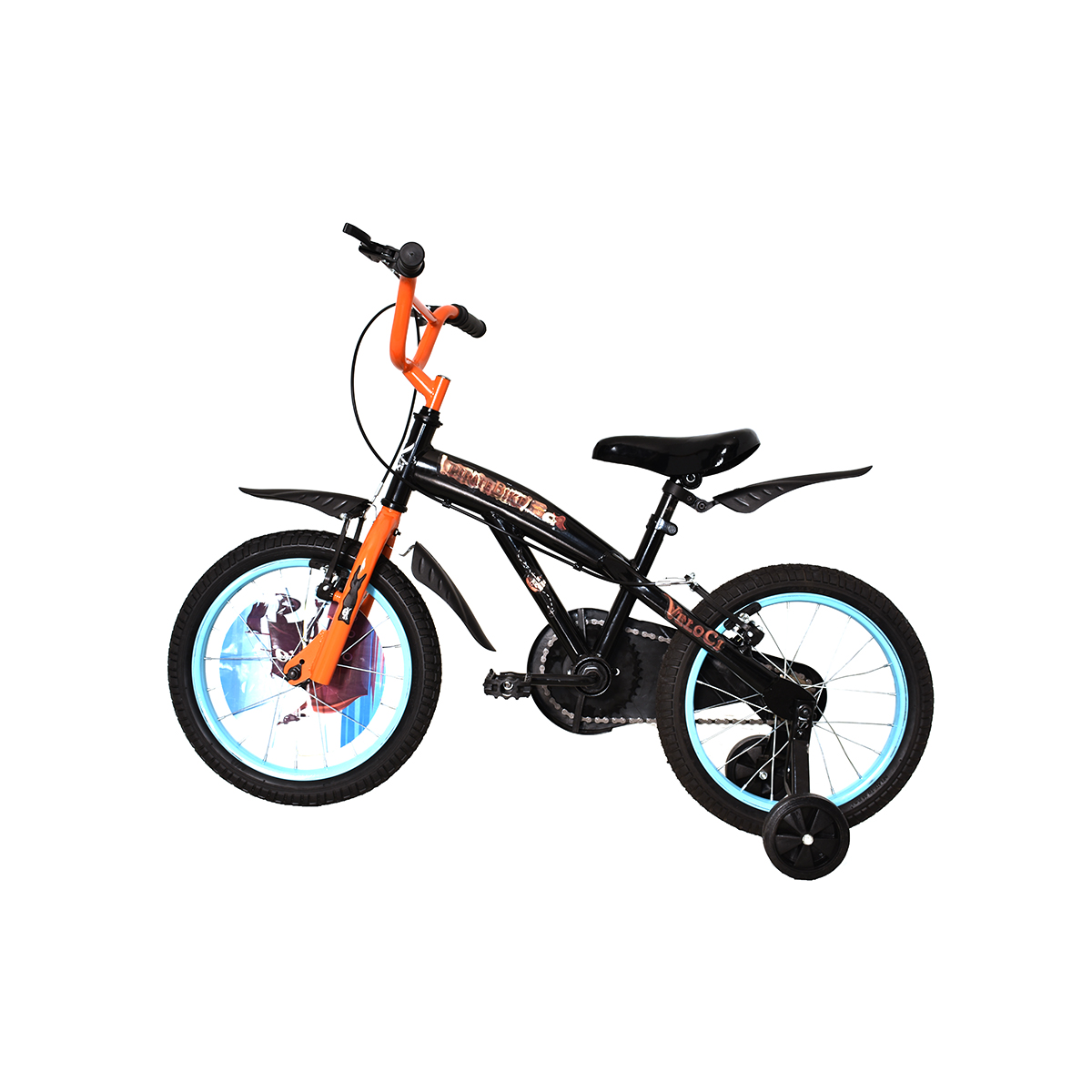 Bicicleta Veloci Pirata Bike R16 Negro BMX.