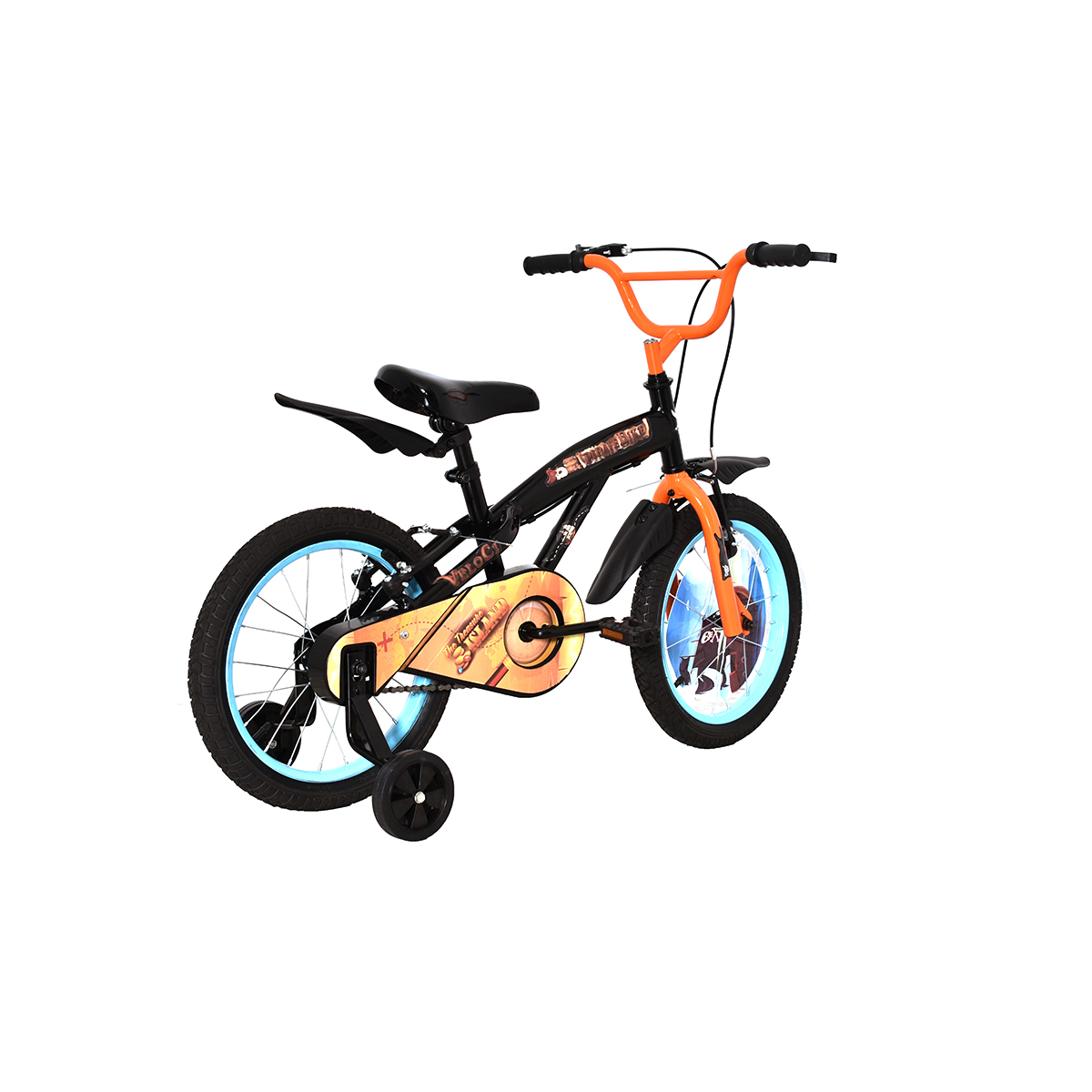 Bicicleta Veloci Pirata Bike R16 Negro BMX.
