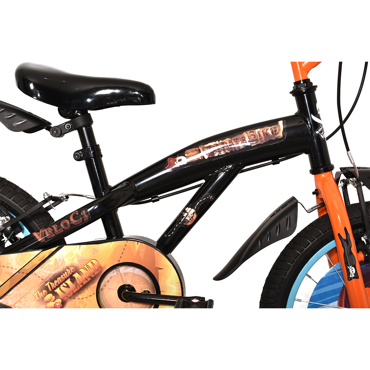 Bicicleta Veloci Pirata Bike R16 Negro BMX.