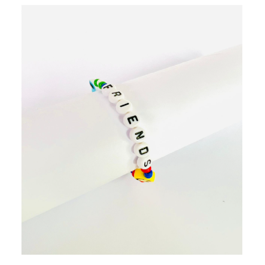 Pulsera Friends Amistad Elastica Regalo