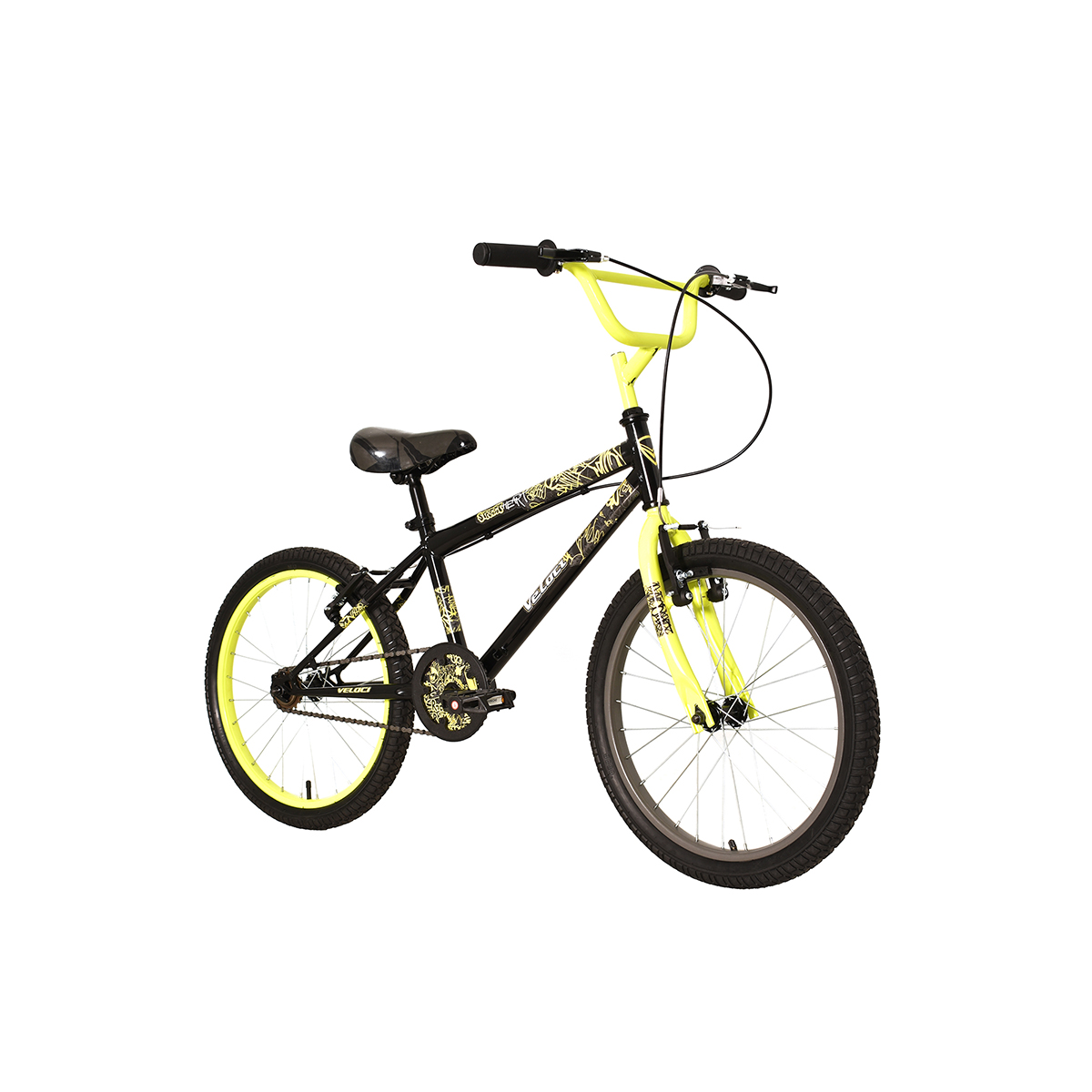Bicicleta Veloci Street Heart R20 Negro BMX