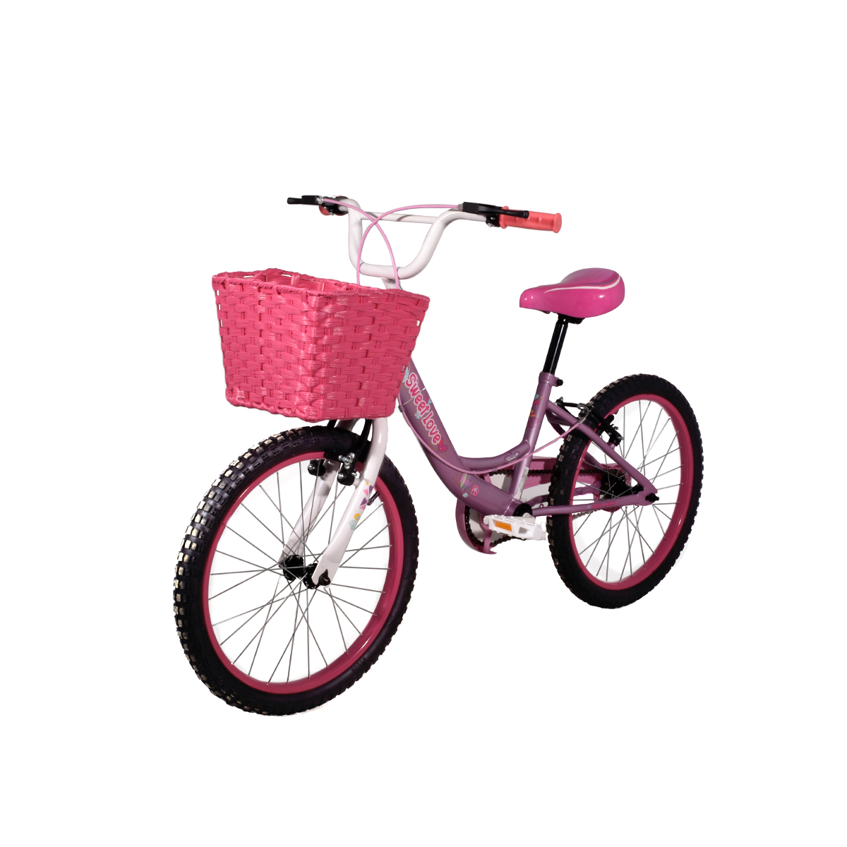 Bicicleta Veloci Sweet Love R20 Rosa BMX