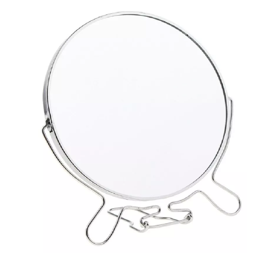 Espejo Doble Cara Circular Tocador Maquillaje Aumento Makeup