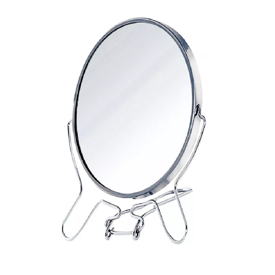 Espejo Doble Cara Circular Tocador Maquillaje Aumento Makeup