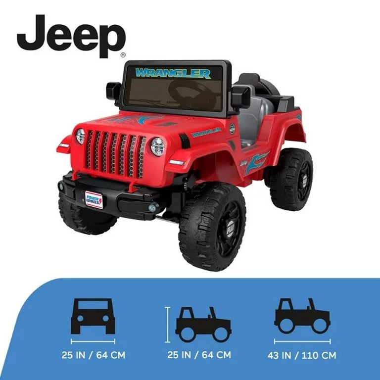 Montable  Montable  Power Wheels 6V Jeep Wrangler