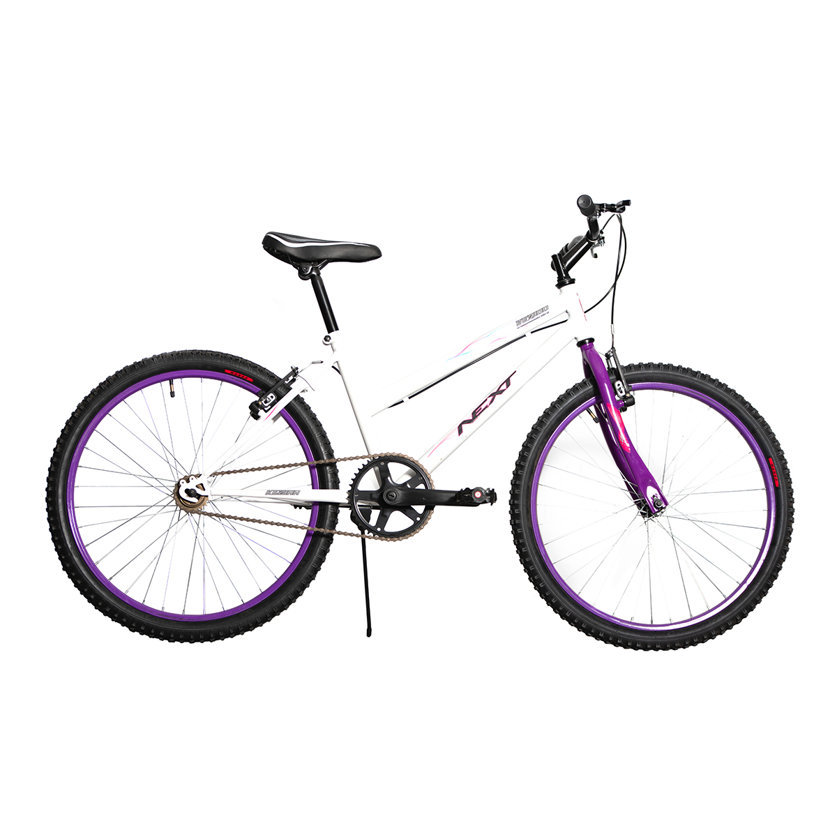 Bicicleta Veloci Next Keziah M/Ring R24 Blanco BMX.