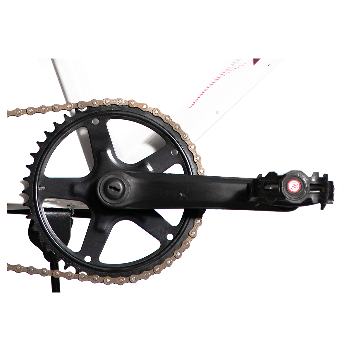 Bicicleta Veloci Next Keziah M/Ring R24 Blanco BMX.