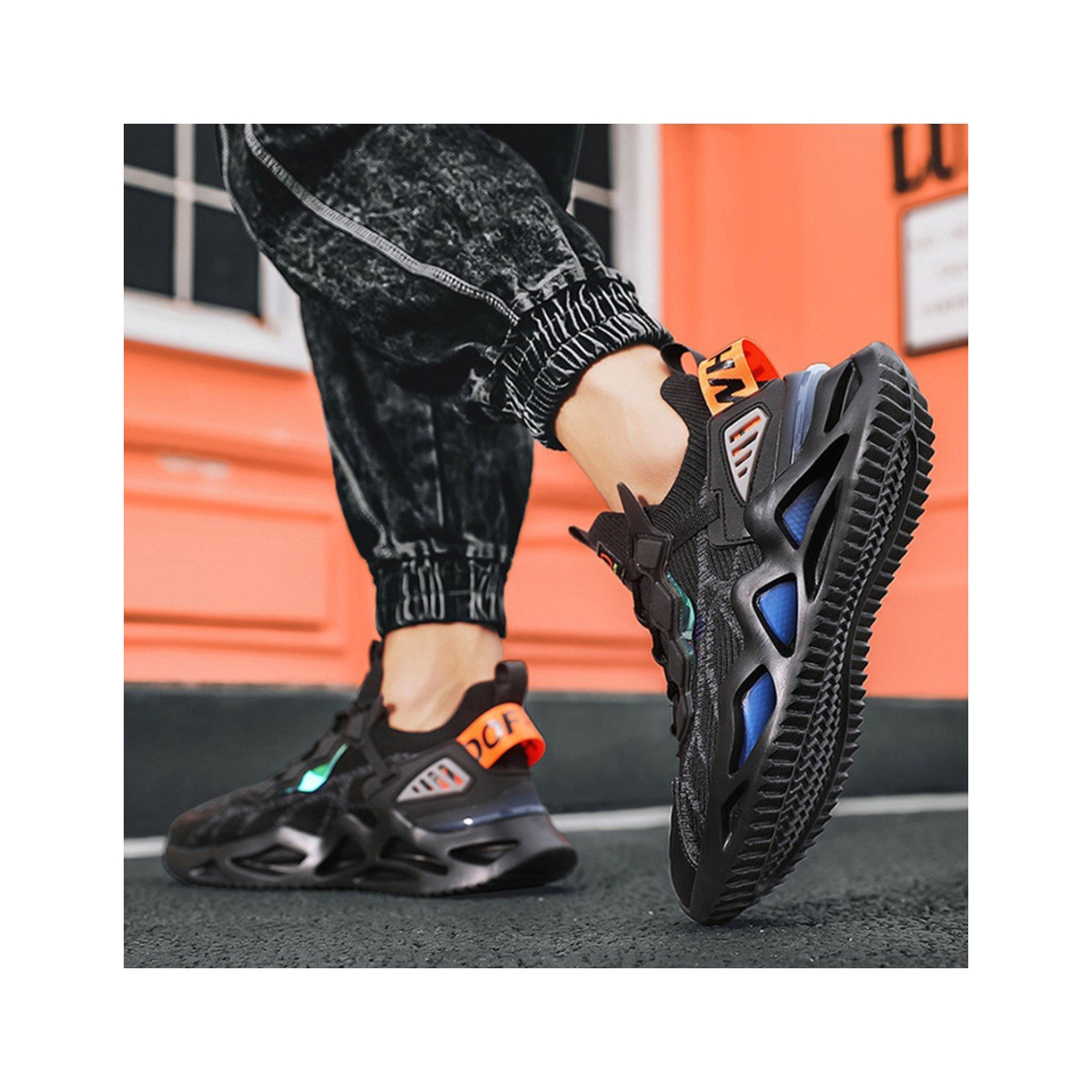 Tenis Ligeros Con Plataforma Para Correr Para Hombre 40141