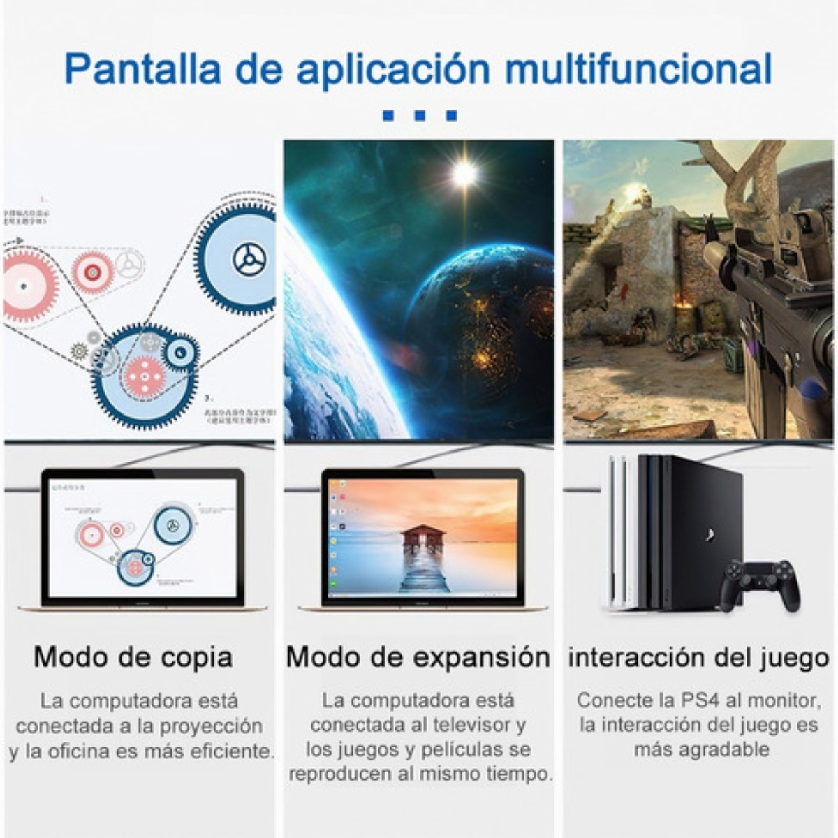 1 Metro Cable Hdmi 2.1 Vídeo 4k 120hz 8k 60hz Ps5 Ps4 Xbox Gris