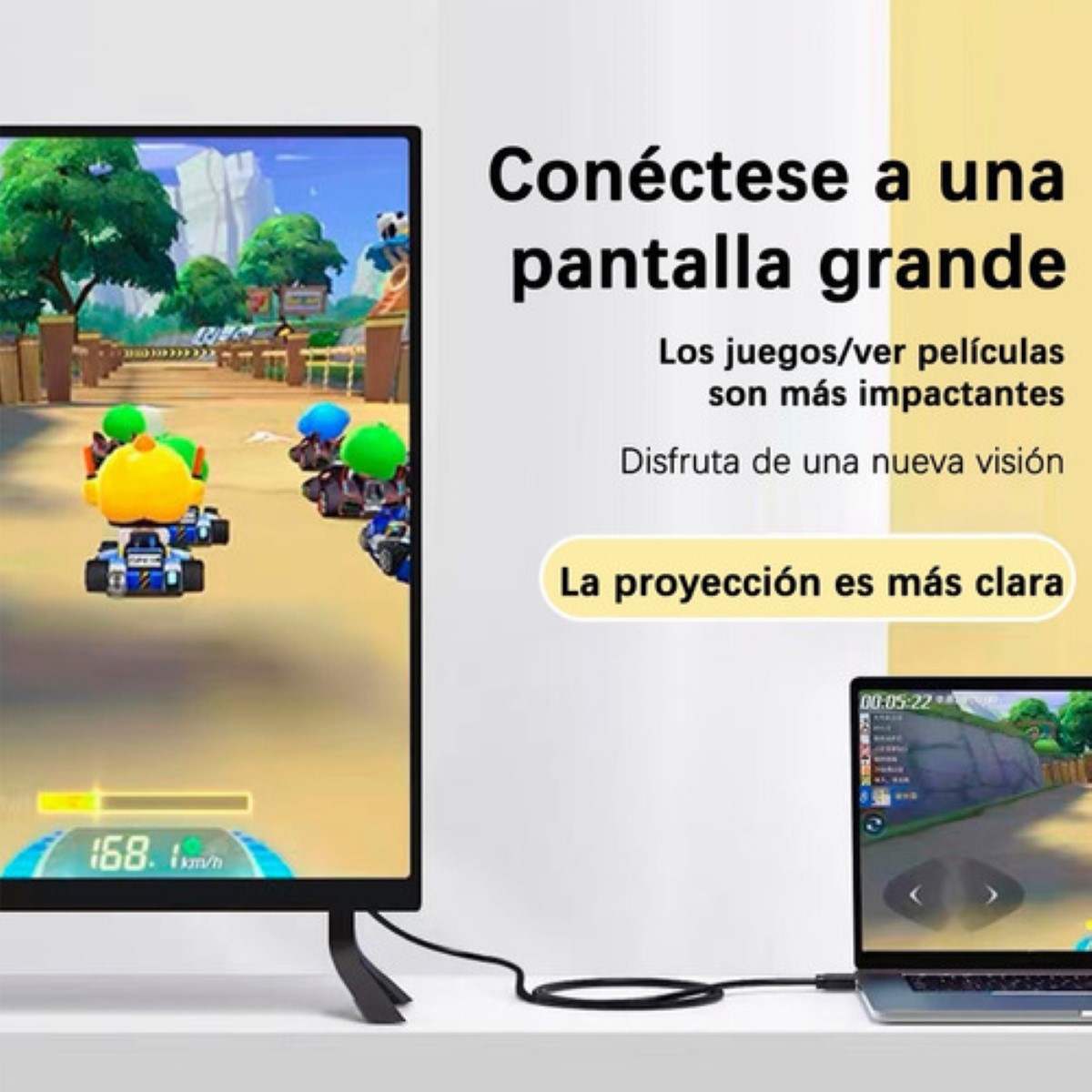 Cable Mini Displayport (mini Dp) A Hdmi, 1,8 Metros Negro