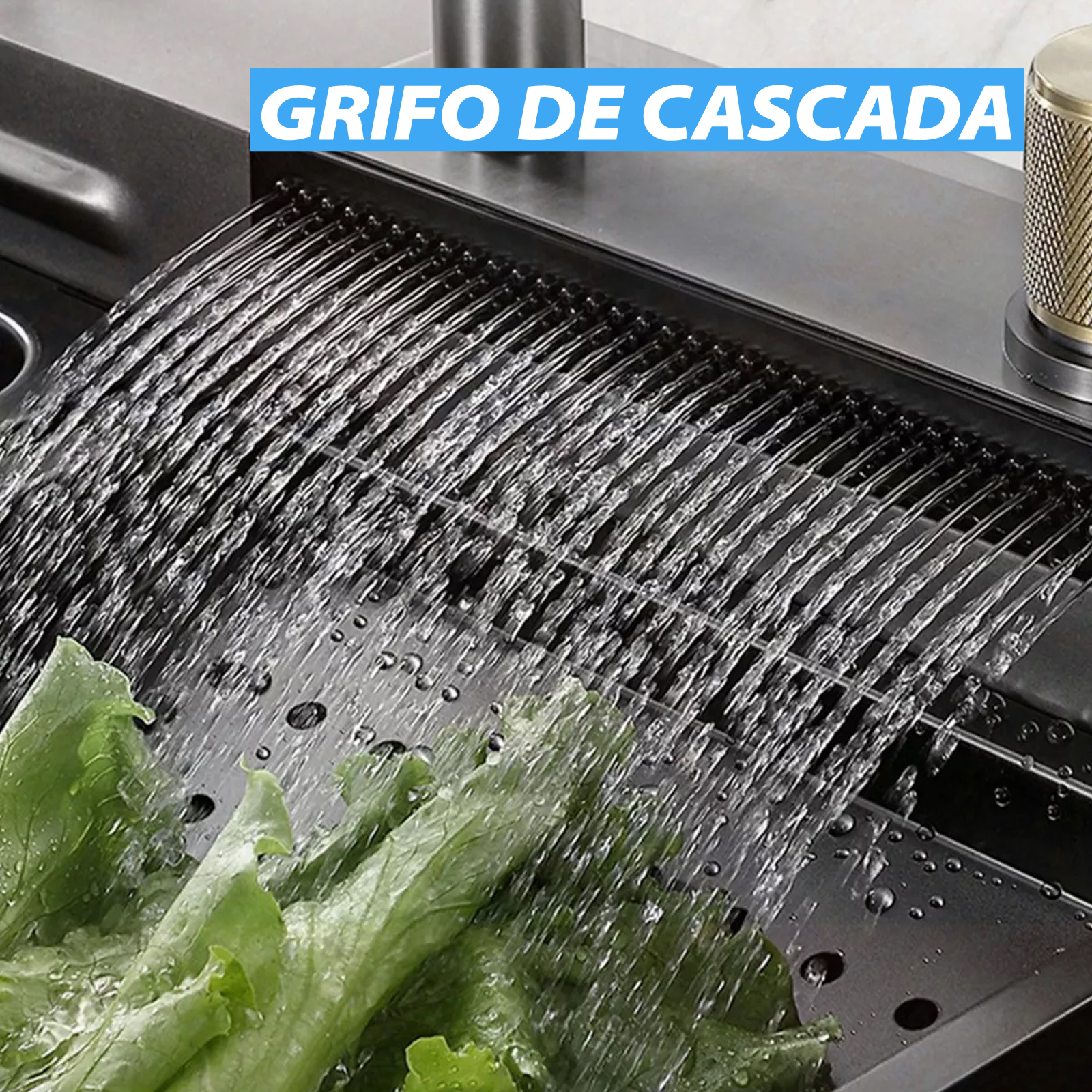 Tarja De Acero Inoxidable Onof Fregadero Cocina Inteligente