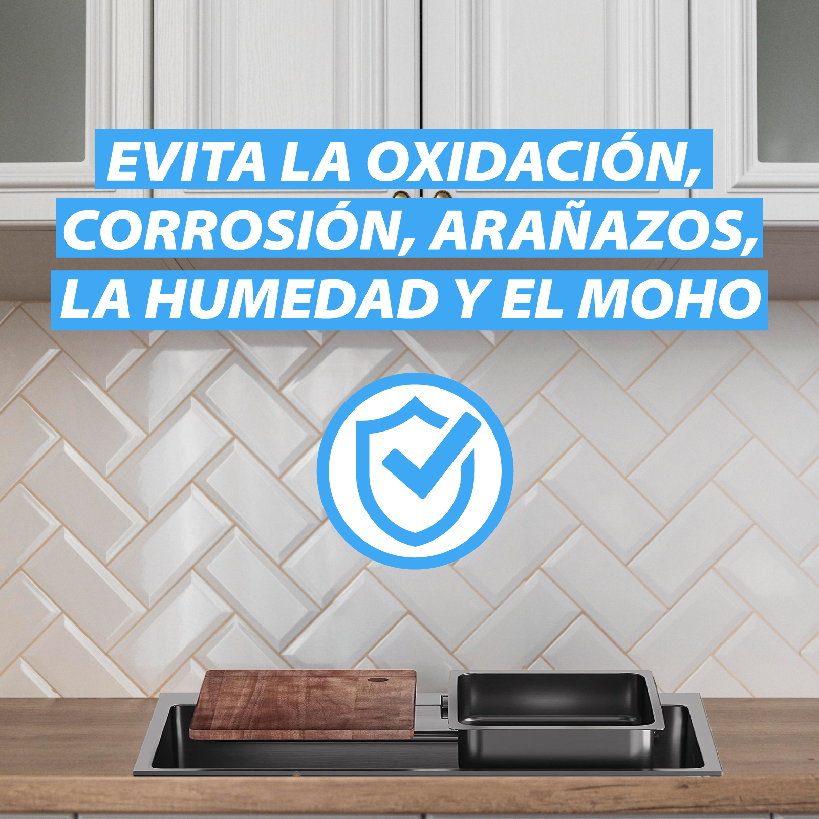 Tarja De Acero Inoxidable Onof Fregadero Cocina Inteligente