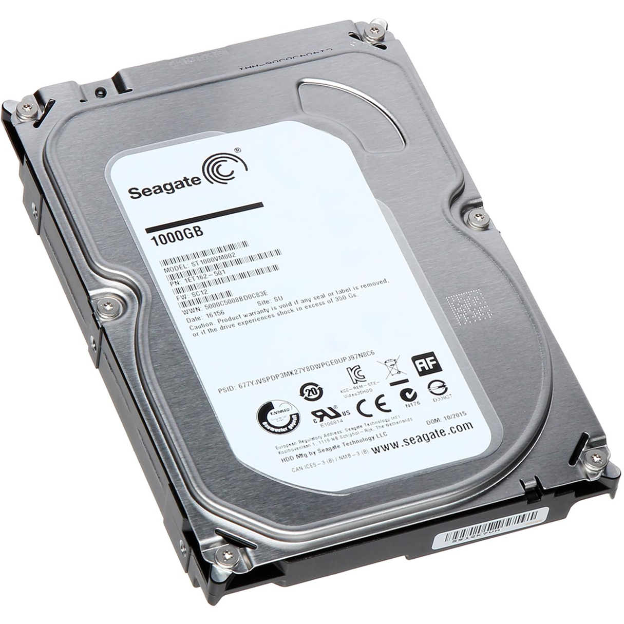 Disco Duro Interno 1TB SEAGATE ST1000VM002 3.5 SATA III 5900RPM Reacondicionado 