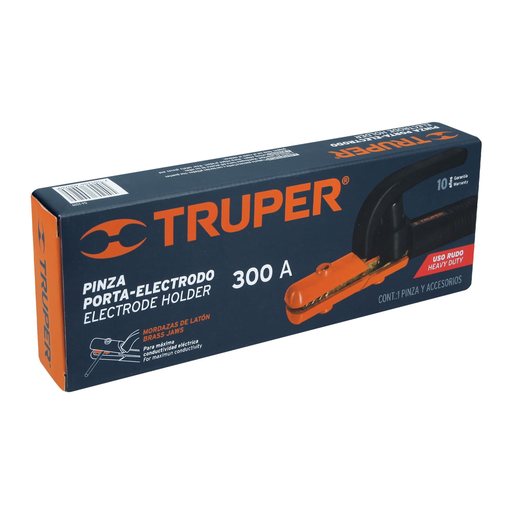 PINZA PORTA ELECTRODO DE 300 A, TRUPER 14232