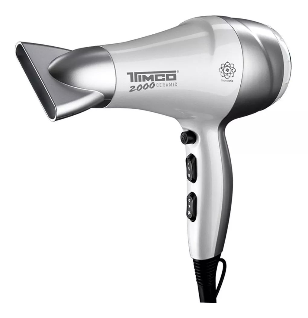 Secadora Ceramic C/boquilla + Difusor Timco Sin-2000 Color Blanco