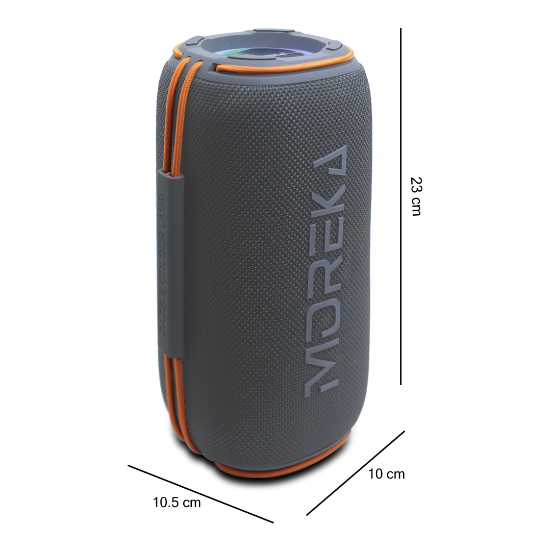 BOCINA BLUETOOTH MOREKA-M368 APRUEBA DE AGUA FM USB FM AUX