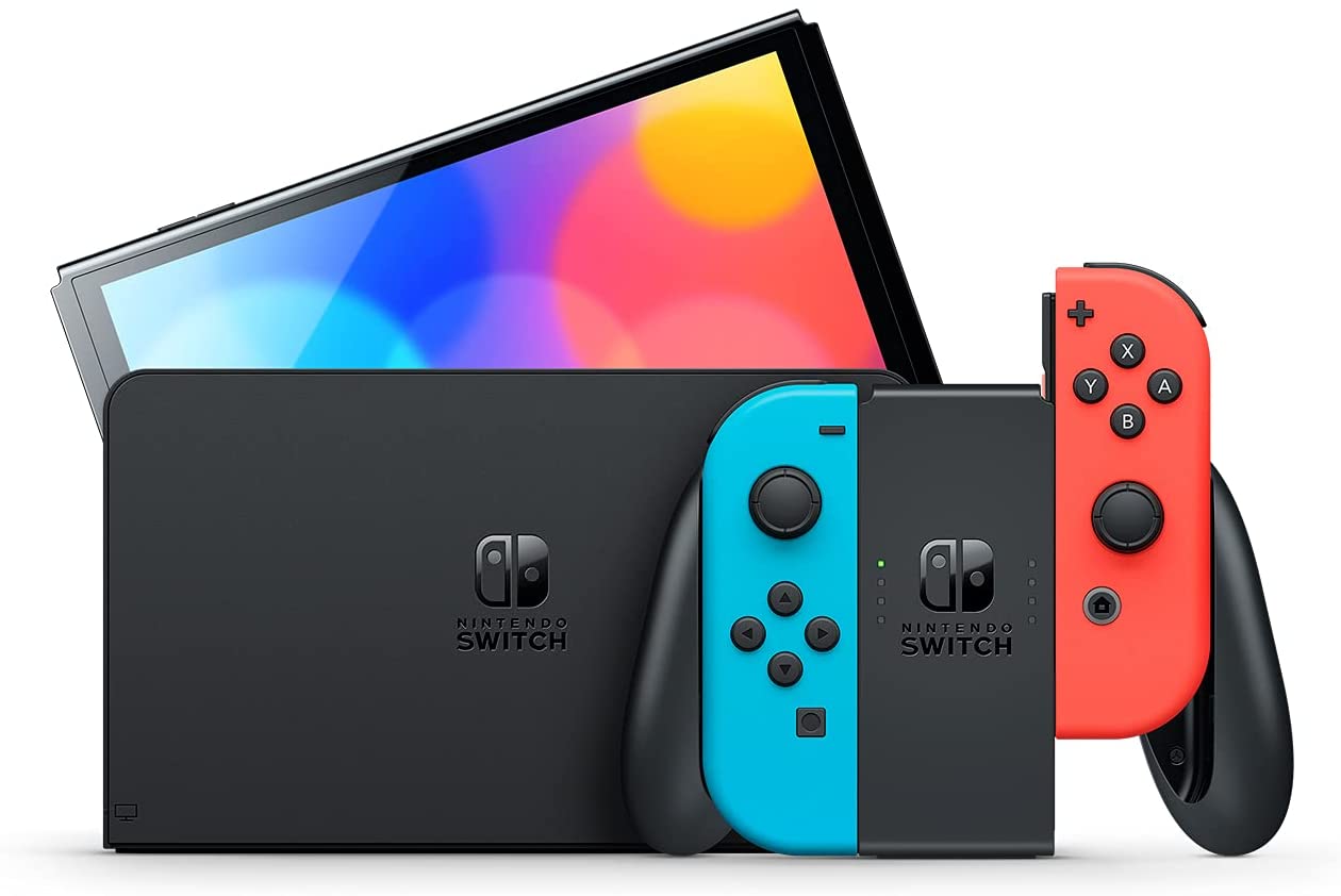 Consola de Videojuegos Nintendo Switch OLED   Neon.
