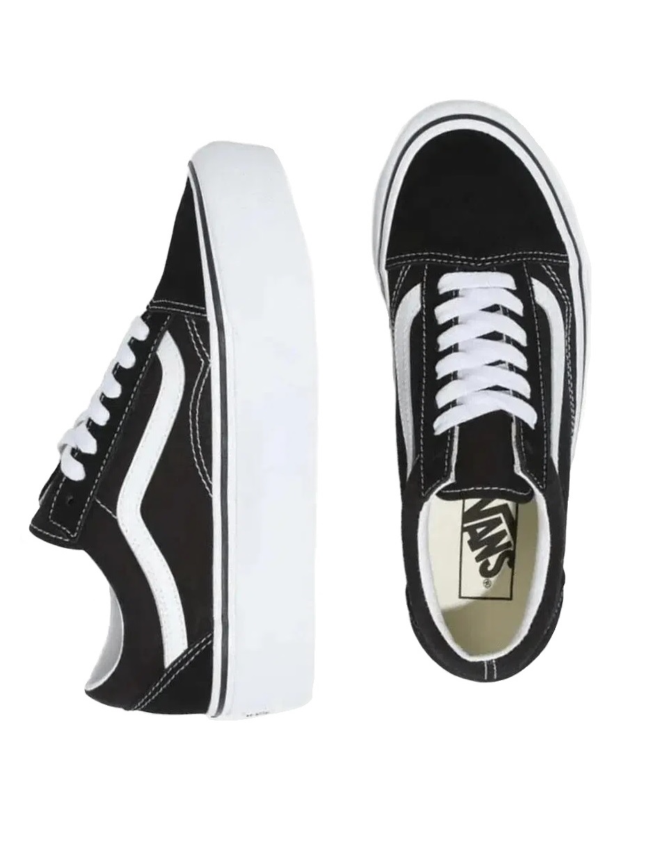 Tenis Vans Old Skool Stackfo Mujer Original VN0A7Q5M6BT