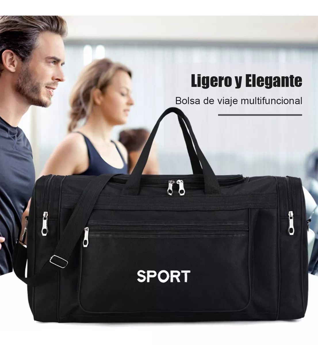 Maletas De Mano Hombre Deportiva Para Viaje Mochila De Gym.